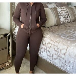Brown Women's Jogger Set